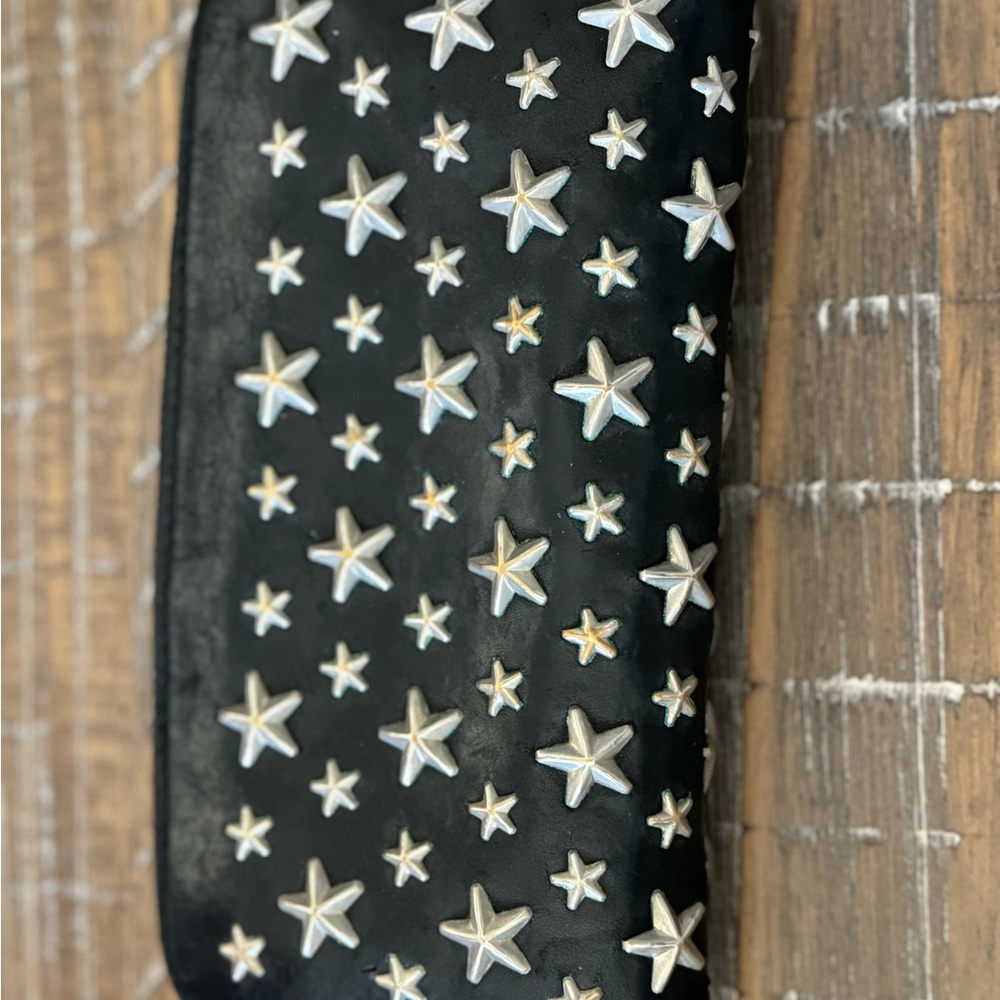 Auth Jimmy Choo Filipa star studded long wallet - Picture 2 of 11